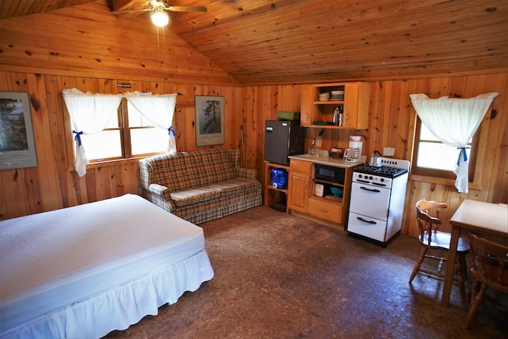 interior of Cabin 1