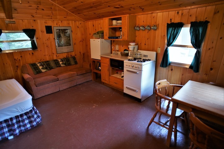 interior of cabin 6