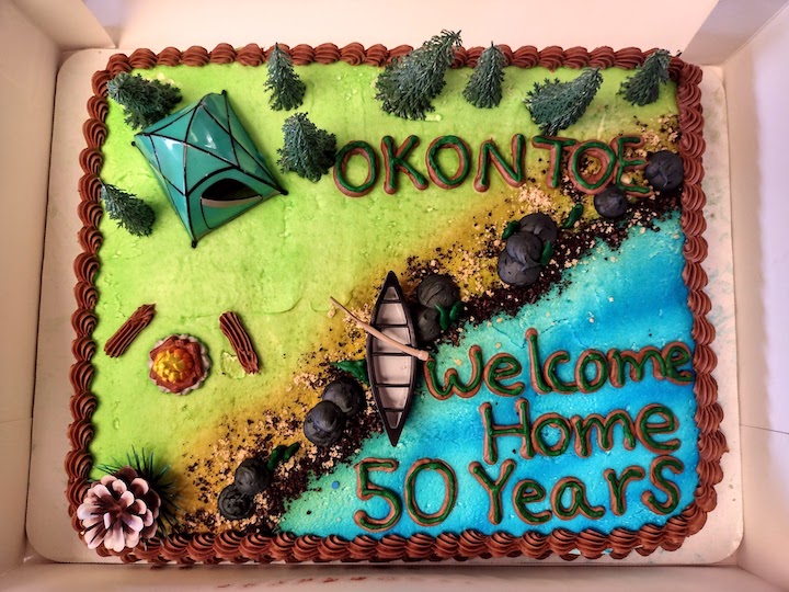 Okontoe 50th Anniversary cake