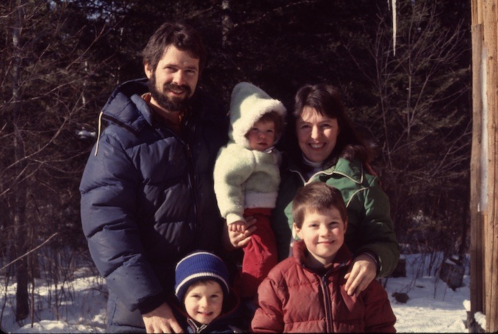 Bill and Mary Morel and family