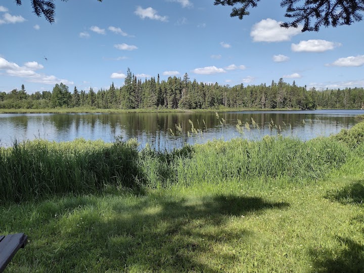 Campsite 16 lake view