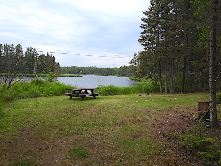 Campsite 31, lake view