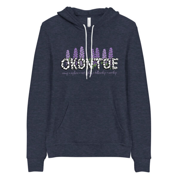 Okontoe Lupine Hoodie front view