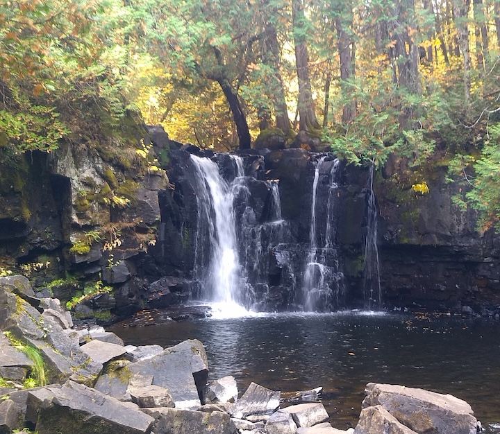 Johnson Falls in the Boundary Waters