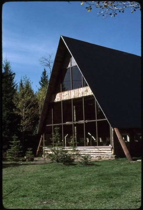Okontoe's original A-frame Chapel
